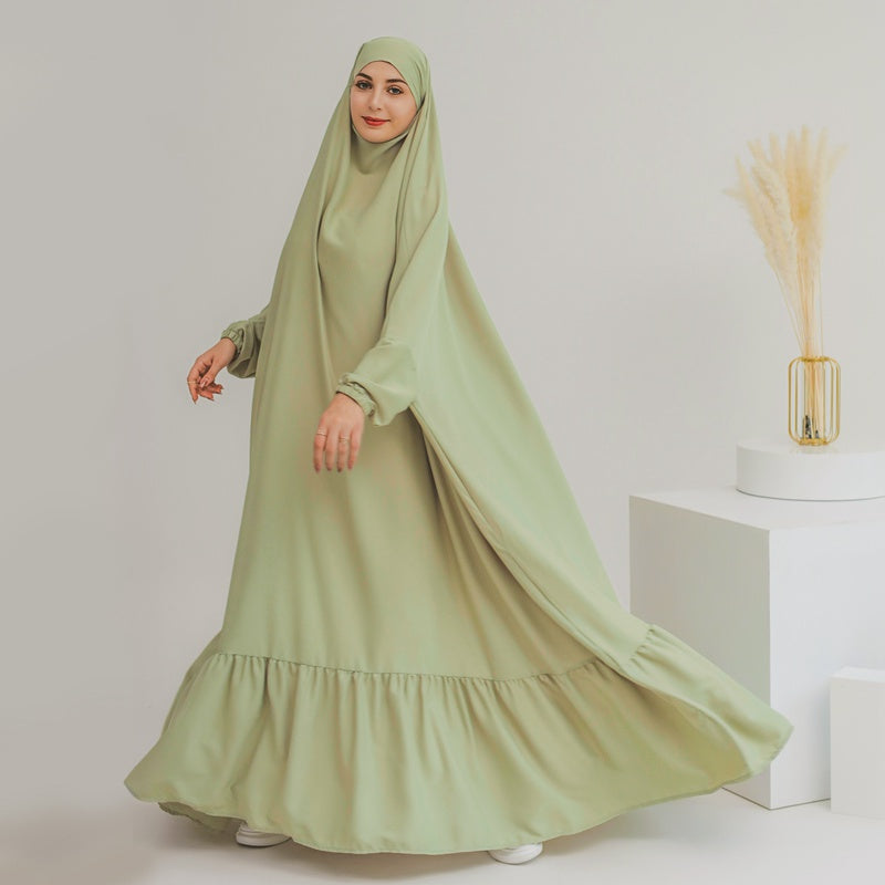 ثوب صلاة طويل من نيدا، عباية علوية، جلباب