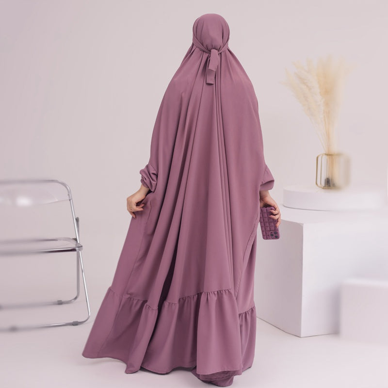 ثوب صلاة طويل من نيدا، عباية علوية، جلباب