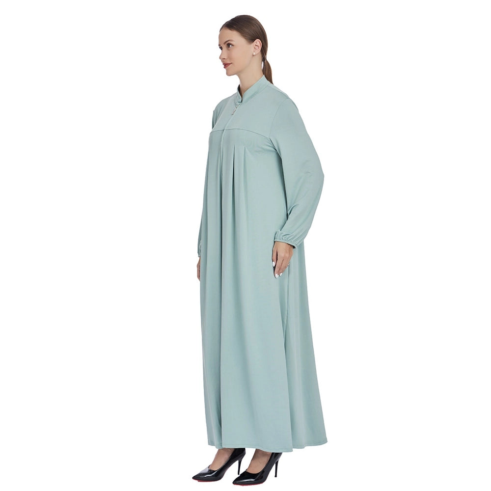 فستان عباية بياقة #25994