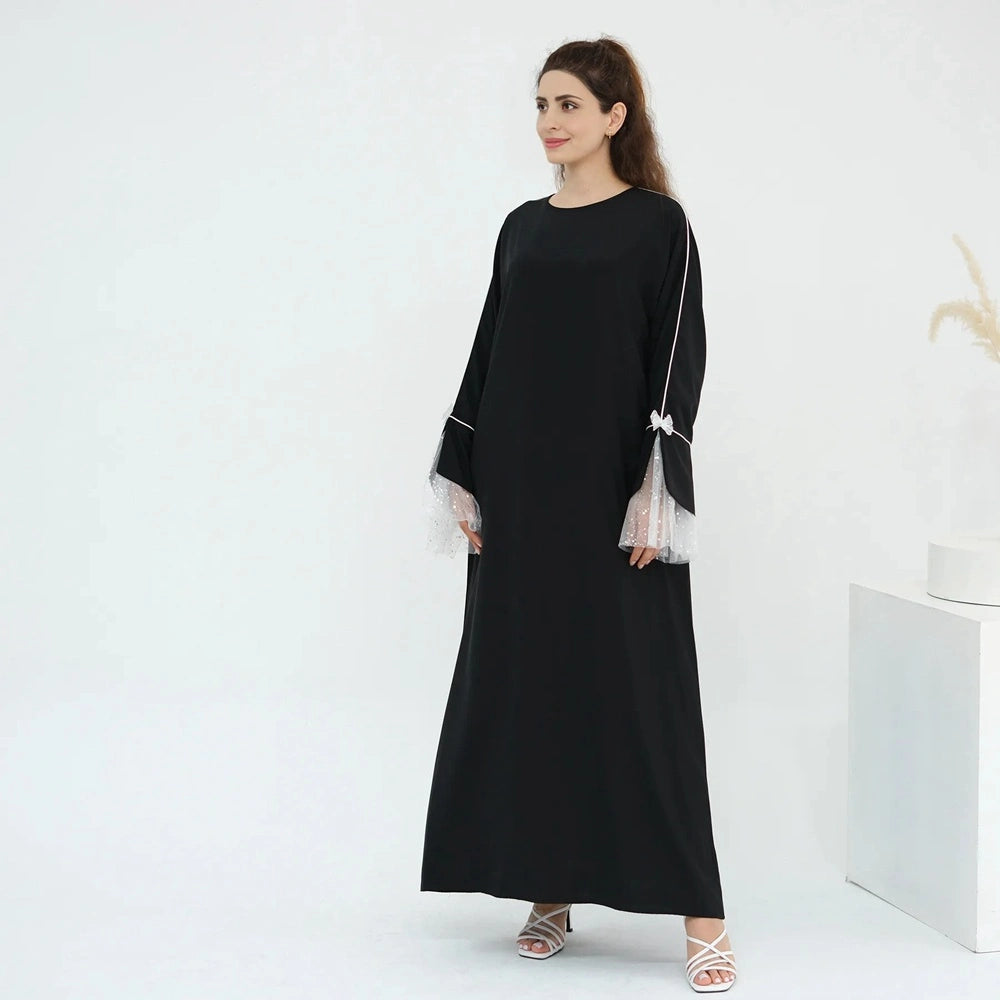 Nida Lace Abaya Dress - #251016