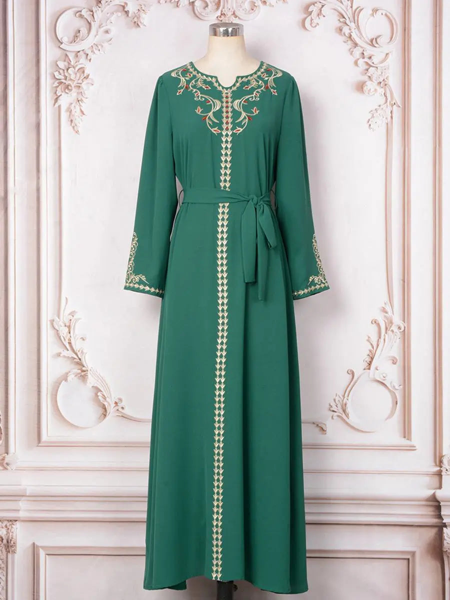 Eid Dress Embroidery Caftan Kaftan Dress #25256