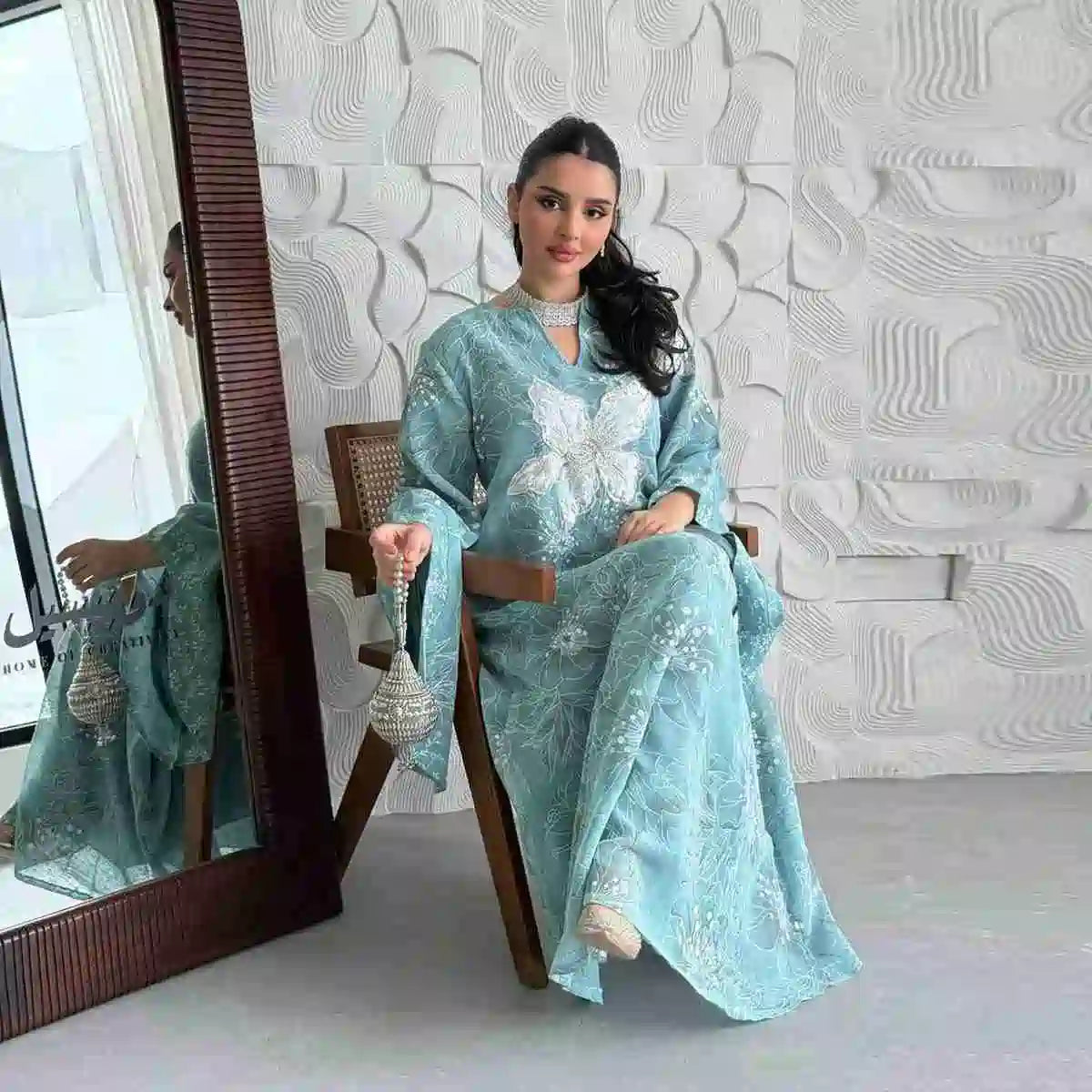 Yellow, Light Blue, Pink