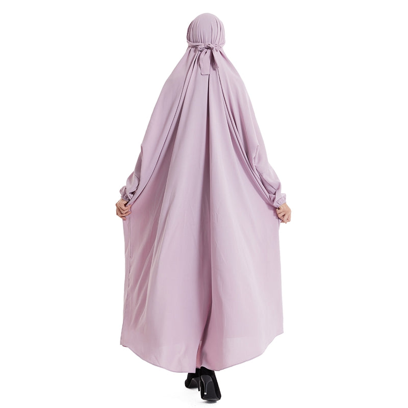 Farasha Batwing Sleeve Overhead Robe Jilbab Abaya Prayer Dress
