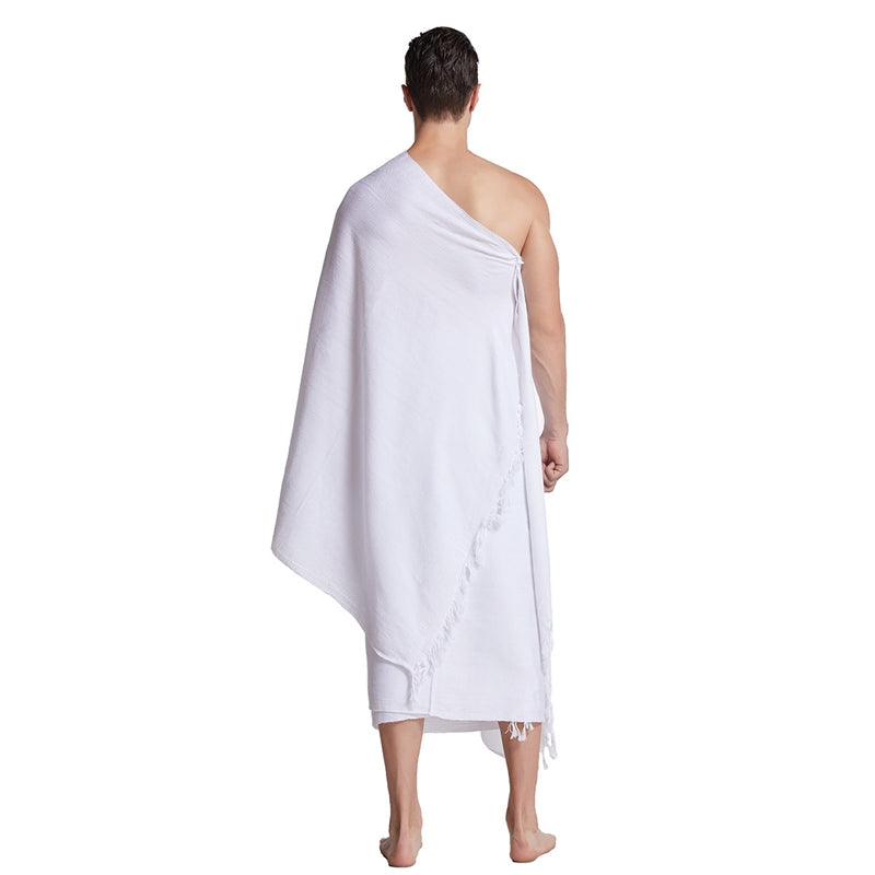 2 Pieces Men Hajj Umrah Ihram Clothing Ehram Ahram, Ihram Towels