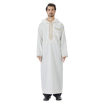 ثوب عربي بغطاء رأس إسلامي للرجال 26T847#