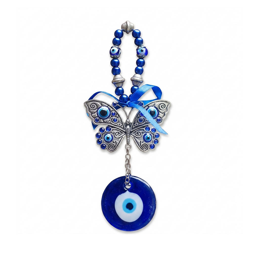 Blue Evil Eye Decor Wall Hanging Ornament Door Hanger Home Protection #EBE24