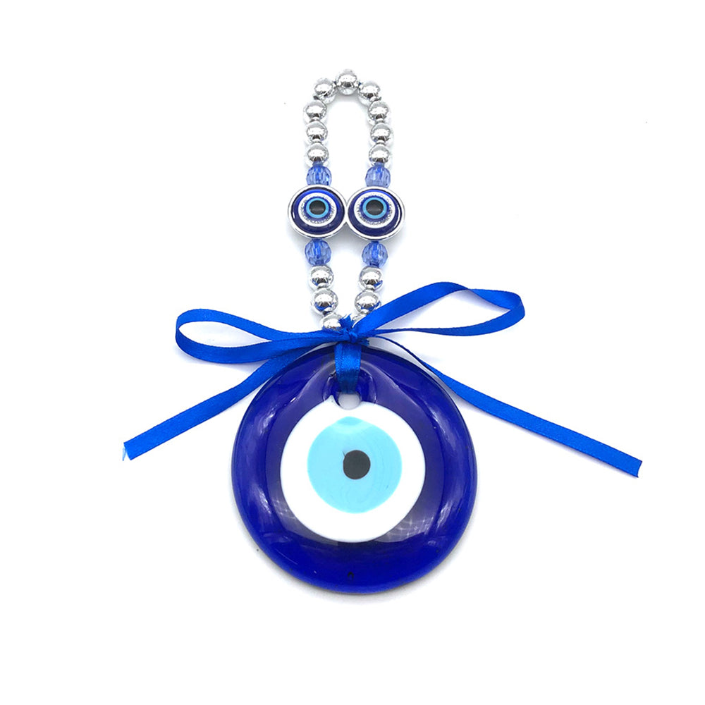 Blue Evil Eye Decor Wall Hanging Ornament Door Hanger Home Protection #EBE051