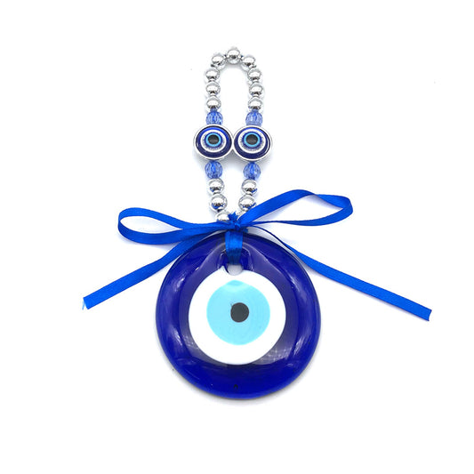 Blue Evil Eye Decor Wall Hanging Ornament Door Hanger Home Protection #EBE051