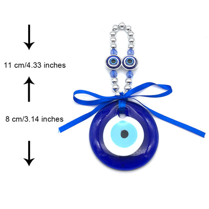 Blue Evil Eye Decor Wall Hanging Ornament Door Hanger Home Protection #EBE051