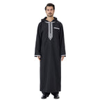 ثوب عربي بغطاء رأس إسلامي للرجال 26T847#