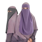النقاب الكامل للوجه للمرأة المسلمة