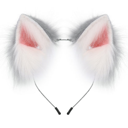 Fox Ears Headband - Wolf Ears Headband - Cat Ears Headband - Animal Cosplay Ears Costume