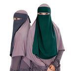 النقاب الكامل للوجه للمرأة المسلمة