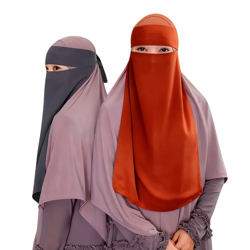 النقاب الكامل للوجه للمرأة المسلمة