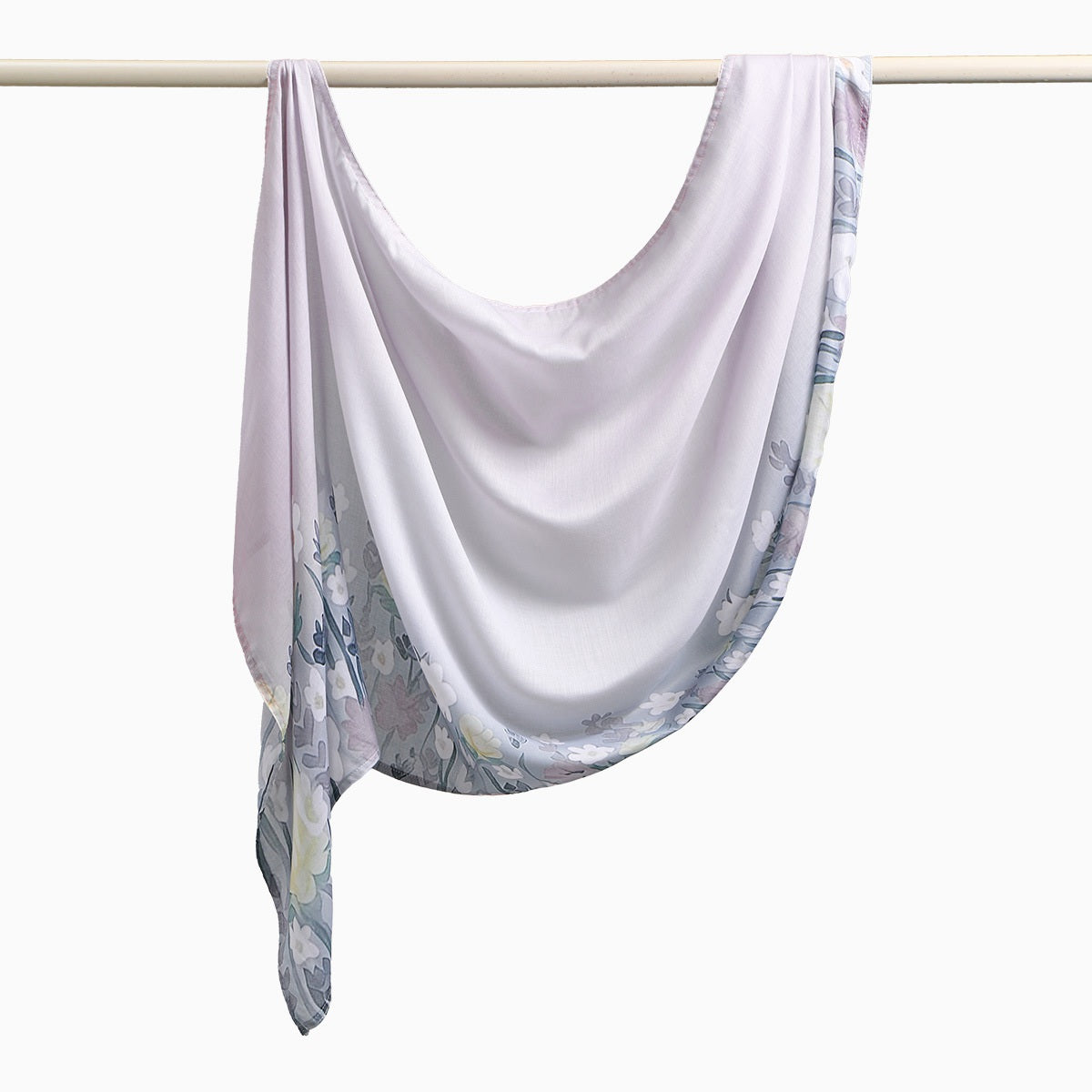 Muslim Women Voile Printed Hijab Scarf Shawl #26YW501