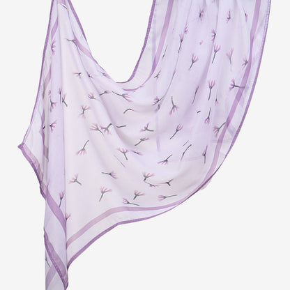Muslim Women Printed Voile Hijab Scarf #26YW539
