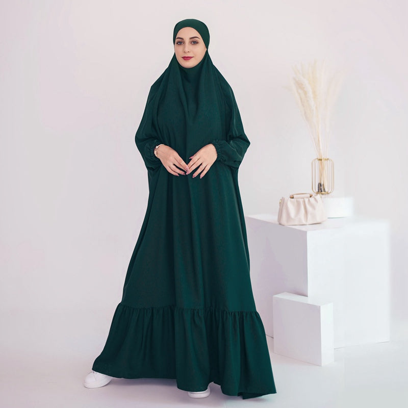 Overhead Robe Nida Long Robe Prayer Dress Overhead Abaya Dress Jilbab – Urgarment