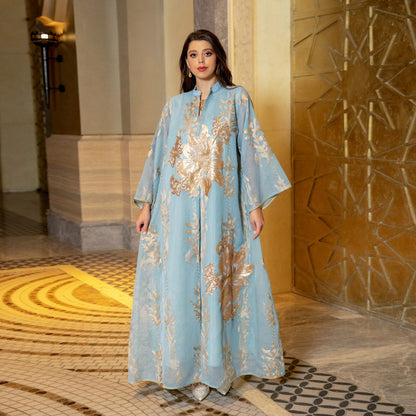 Sequins Evening Party Women Kaftan Dress Jalabiya