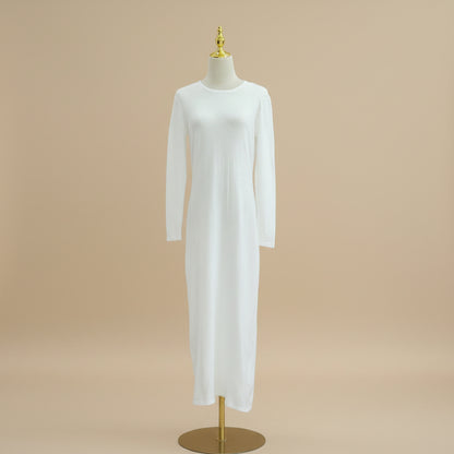 Muslim Women Hollow Open Abaya Dress #261080