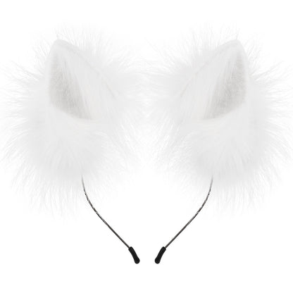 Fox Ears Headband - Wolf Ears Headband - Cat Ears Headband - Animal Cosplay Ears Costume