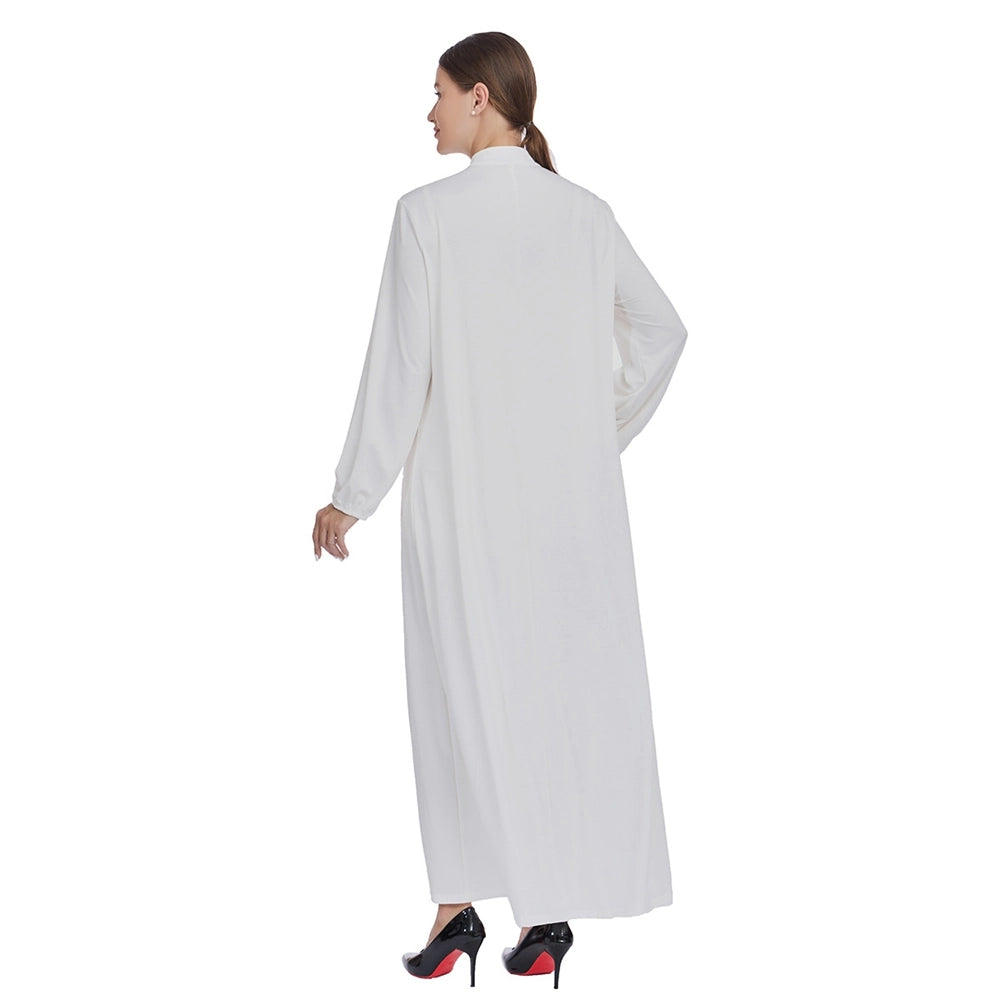 فستان عباية بياقة #25994