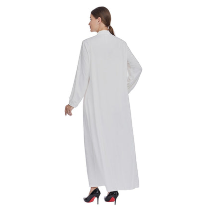 فستان عباية بياقة #25994