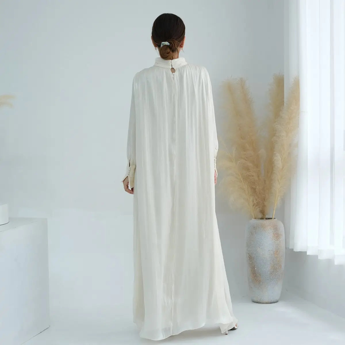 Muslim Women Bright Abaya Dress