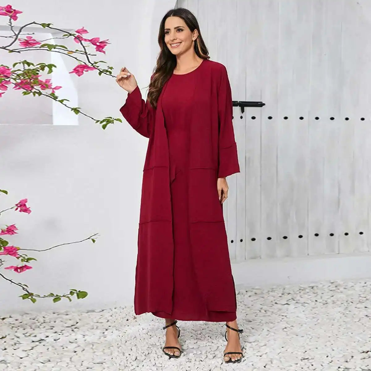 Light Green, Wine Red, Black, Khaki, Coffee, Dark Green, Dark Gray, White