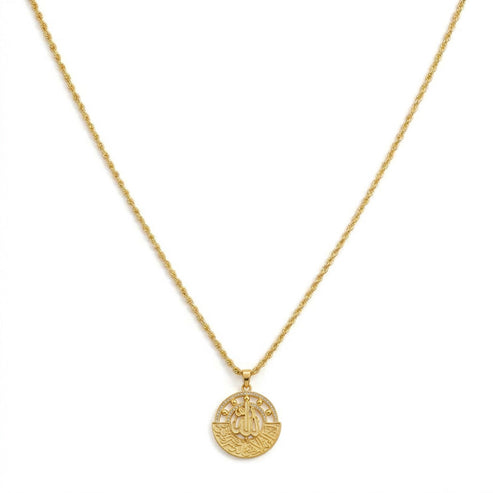 Arabic Allah Necklace Arabic Calligraphy Jewelry – Urgarment