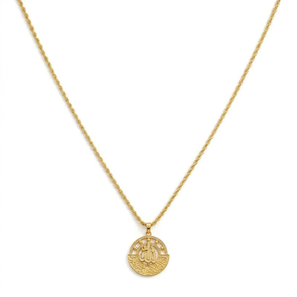 Arabic Allah Necklace Arabic Calligraphy Jewelry – Urgarment