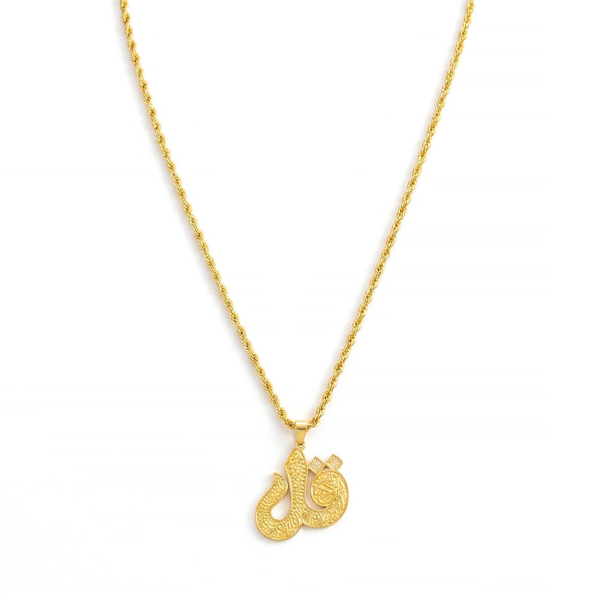 Arabic Allah Necklace Islamic Muslim Jewelry #766