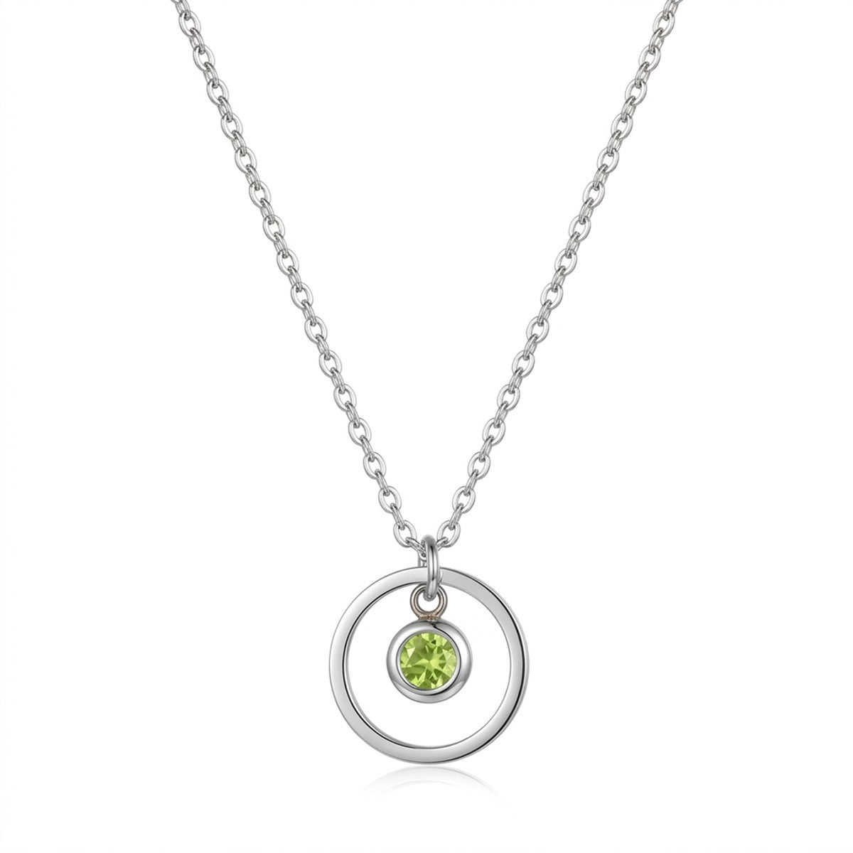 Birthstone Necklace For Mom, Grandma #16