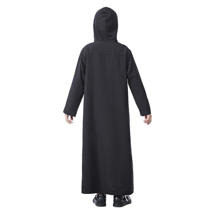 ثوب جلابية بغطاء رأس للأولاد المسلمين العرب #26T891
