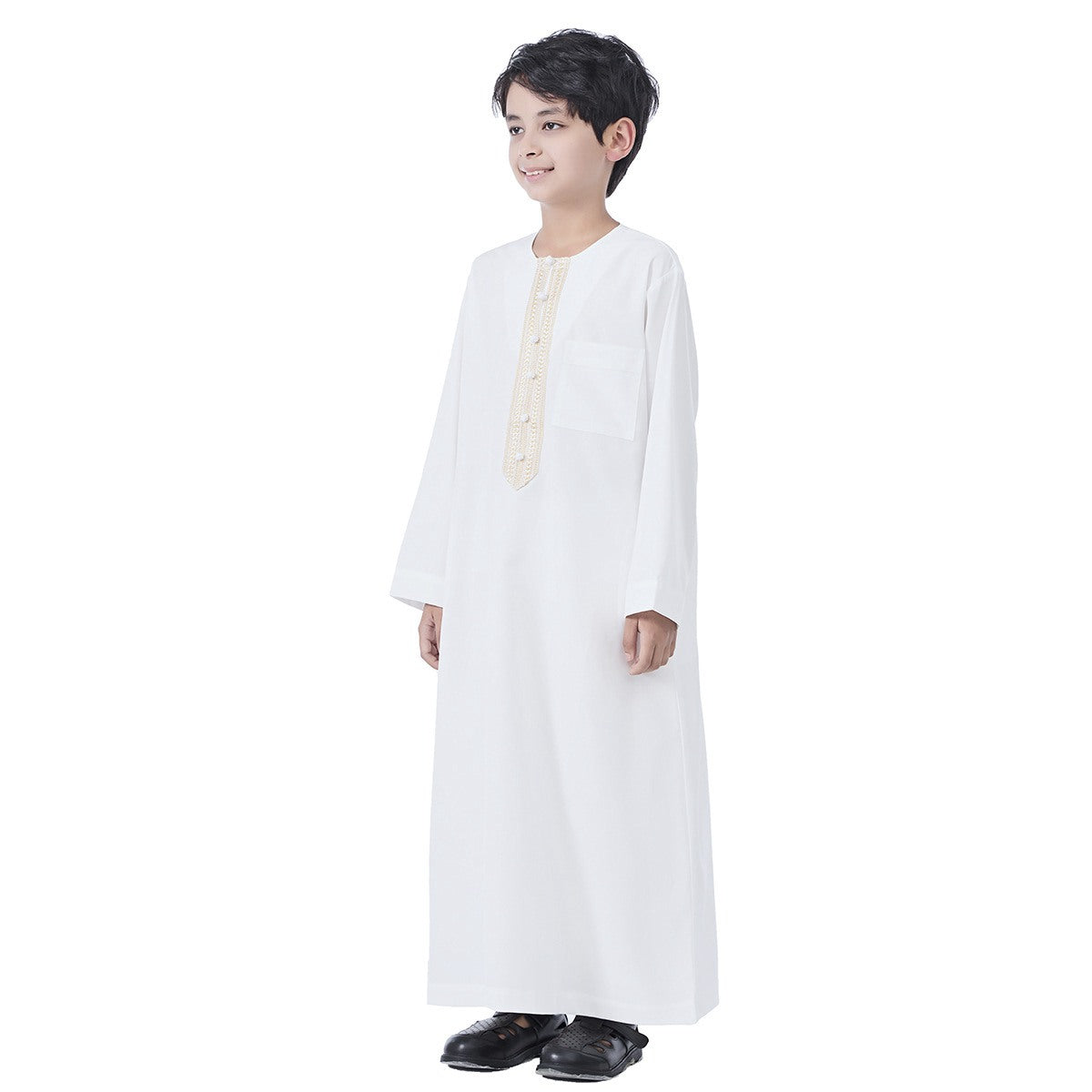 ثوب عربي للأطفال للأولاد في الشرق الأوسط مع زخرفة #26T889