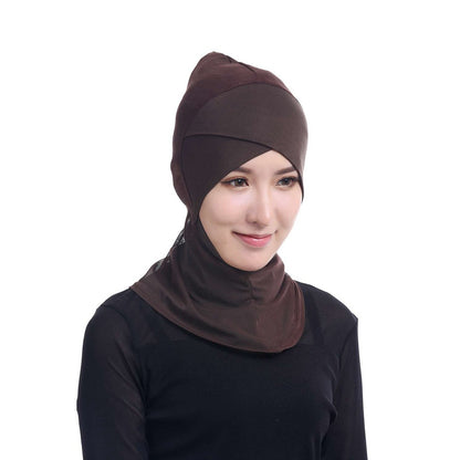 قبعة داخلية رياضية قابلة للتنفس للنساء المسلمات