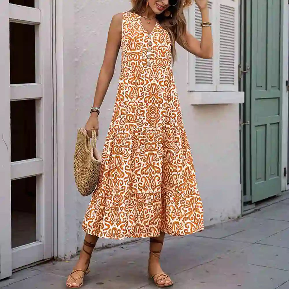 Blue, Yellow, Mustard, Rose