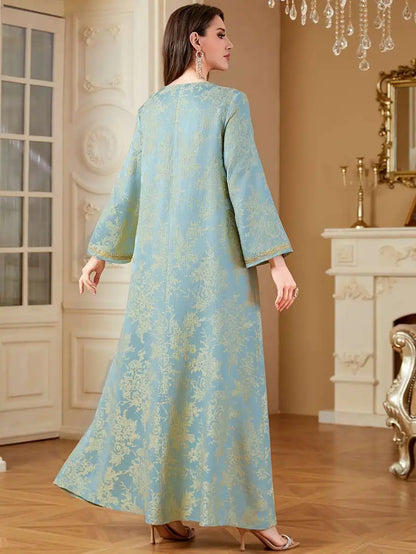 Eid Dresses Embroidery Beads Caftan Kaftan Dress #254336