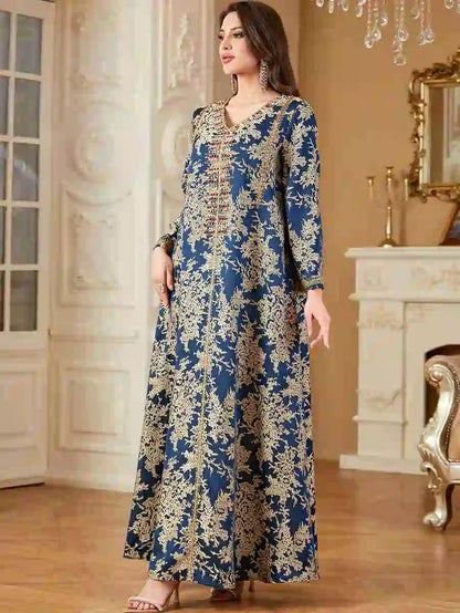 Eid Dresses Embroidery Beads Caftan Kaftan Dress #254336