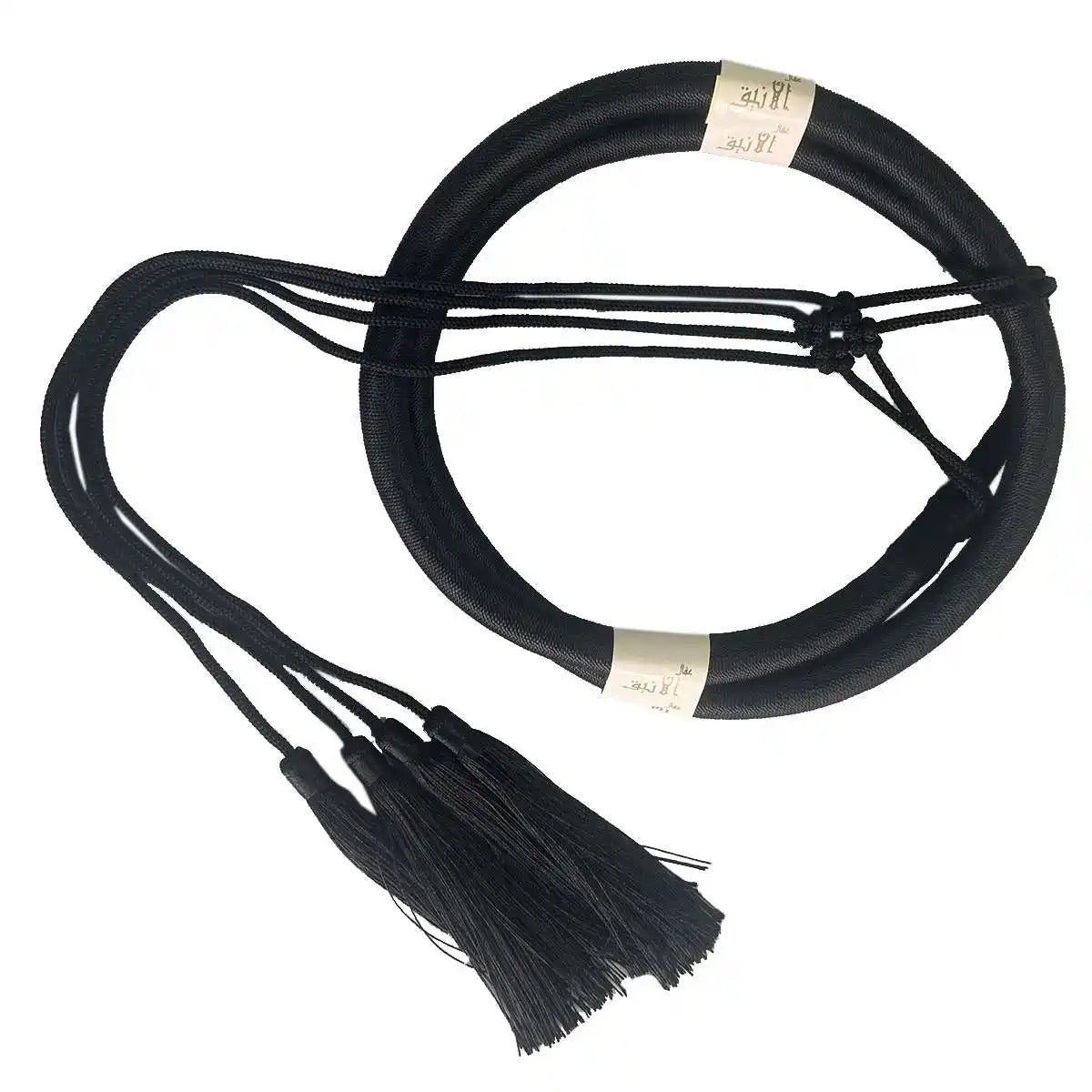 Wool Arab Black Turban Headband