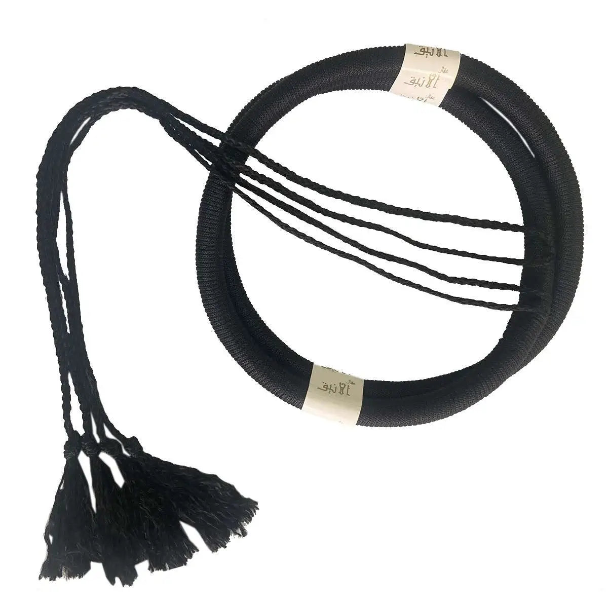 Wool Arab Black Turban Headband