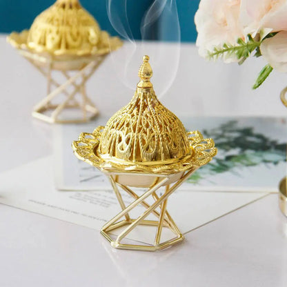 حامل مبخرة صغير بتصميم عربي شرق أوسطي لديكور المنزل