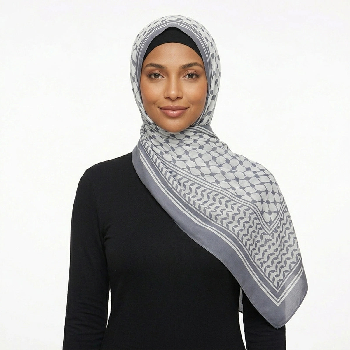 20 Colors Options Chiffon Keffiyeh Palestine Hijab For Women