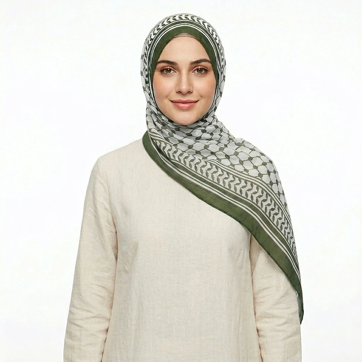 20 Colors Options Chiffon Keffiyeh Palestine Hijab For Women
