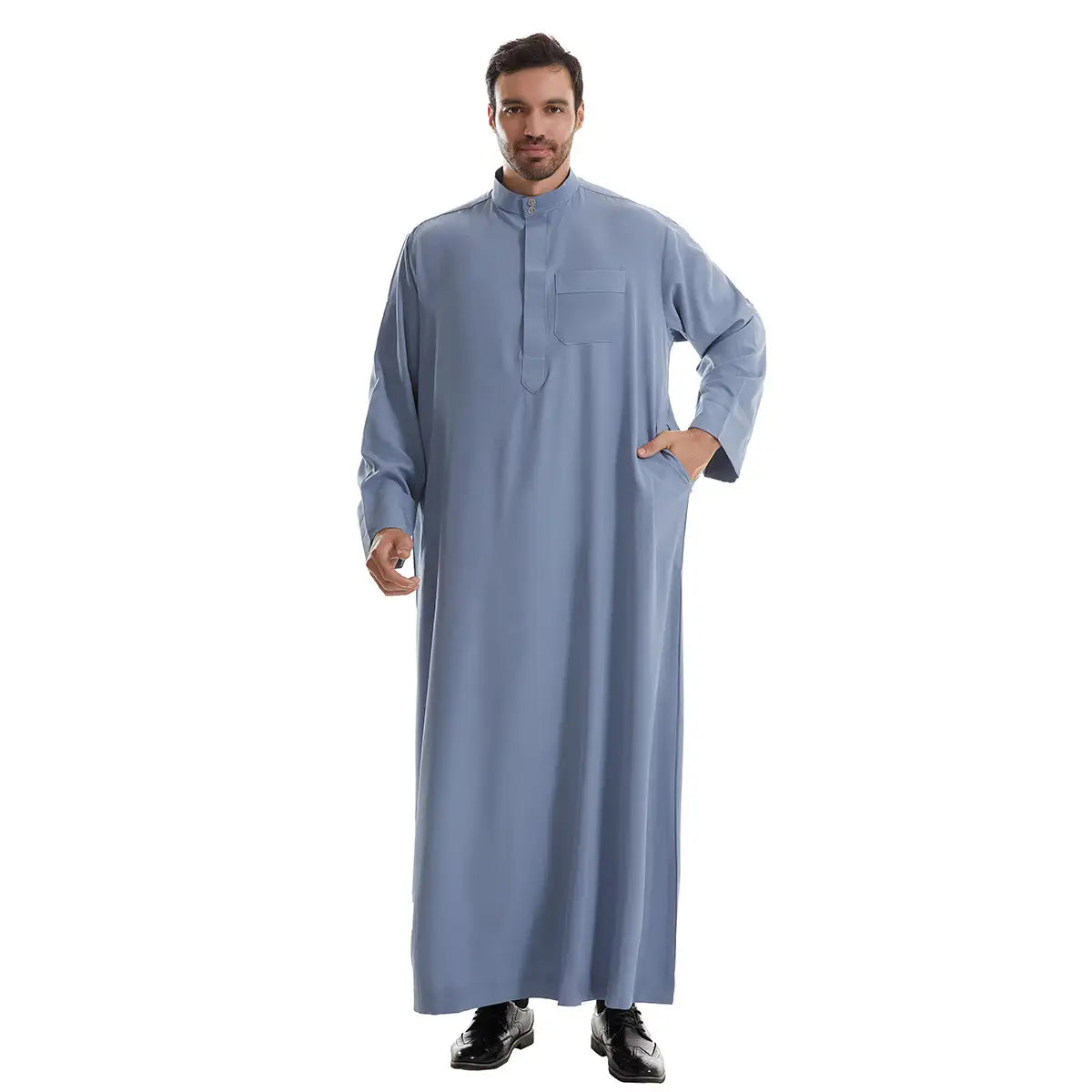ثوب رجالي عربي من الشرق الأوسط مع جيب