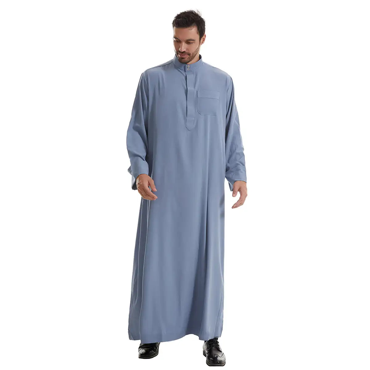 ثوب رجالي عربي من الشرق الأوسط مع جيب