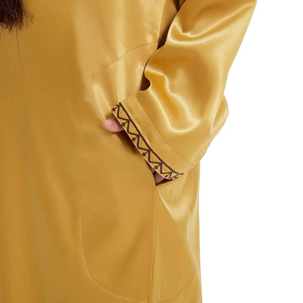 Tassel Middle East Child Arab Boy Thobe Thawb Clothing