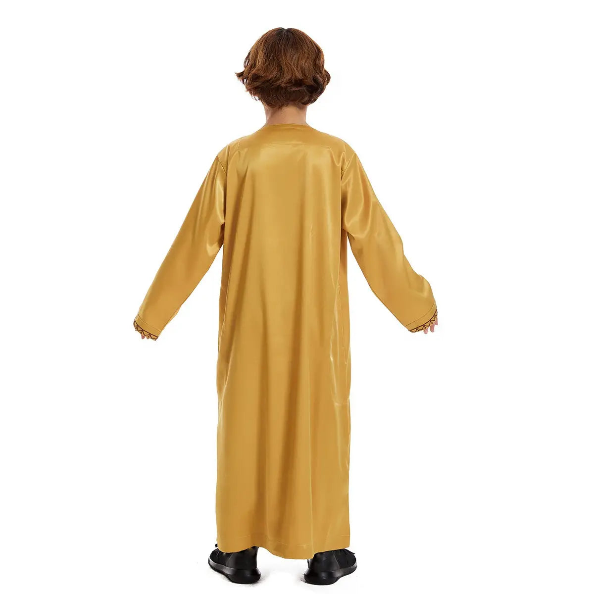 Tassel Middle East Child Arab Boy Thobe Thawb Clothing
