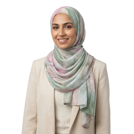 Muslim Women Printed Hijab Scarf #26YW446