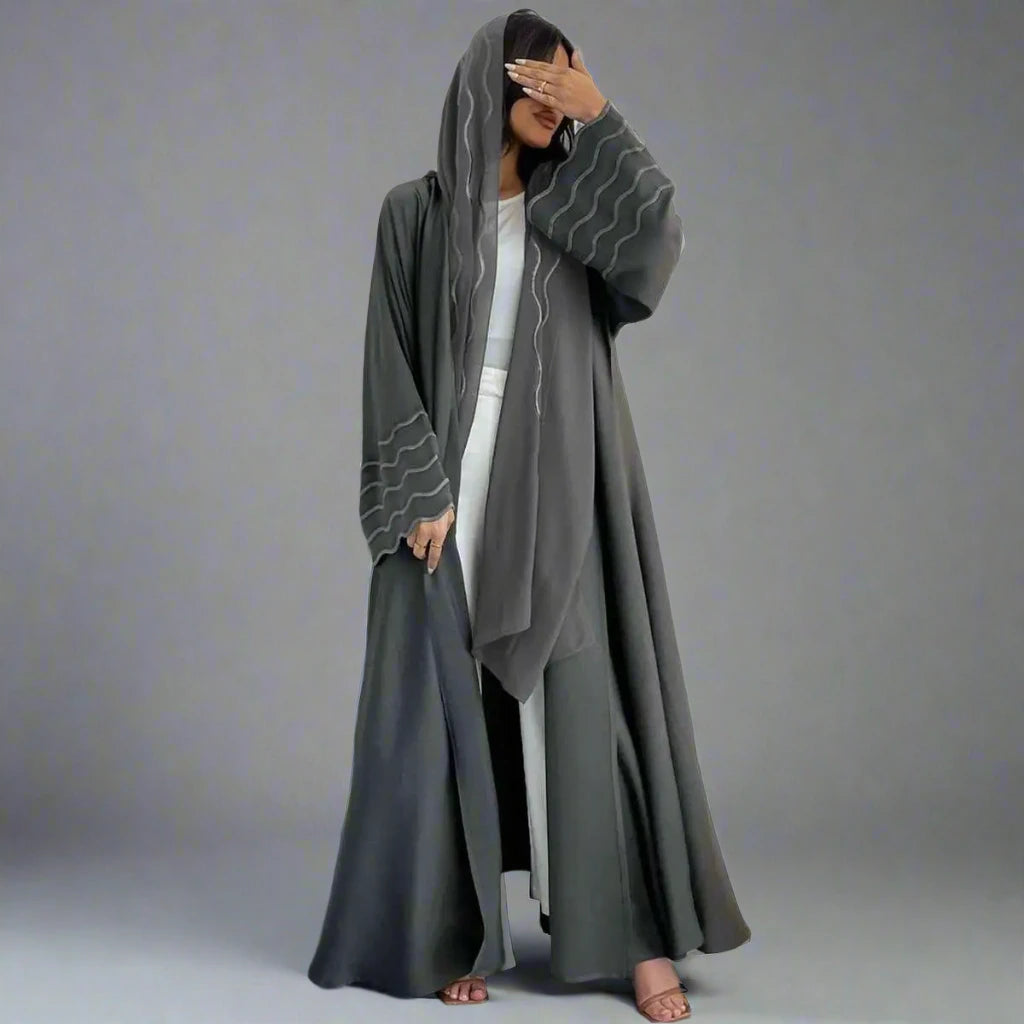 Black, Dark Purple, Gray