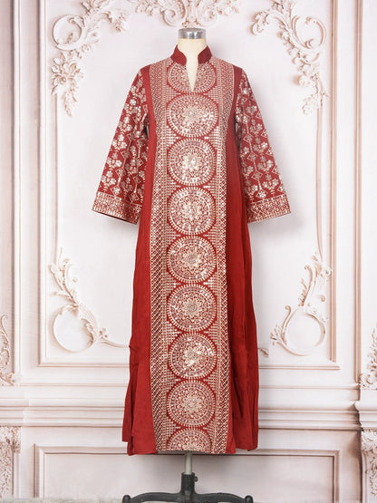 فستان قفطان عربي من الشرق الأوسط بترتر العيد #25397